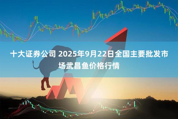 十大证券公司 2025年9月22日全国主要批发市场武昌鱼价格行情